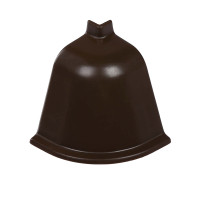 Бортик LuxeForm 118 наружный венге угол (96102)