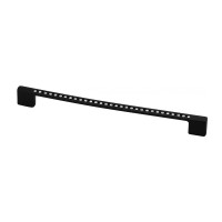 Ручка скоба Ozkardesler TASLI BERGAMA-224/256 черный матовый/камни