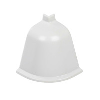 Бортик LuxeForm 118 наружный серый угол 024 (98102)