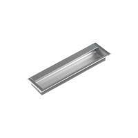 Ручка врезная Falso РК-125-128 хром матовый