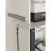 Starax Вешалка для галстука и ремня 120х460х110, хром, левая
