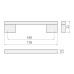Ручка скоба GTV UA-18-160 хром