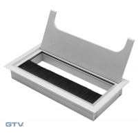 Заглушка электропроводки алюминий 160x80 GTV (Китай)