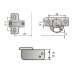 Петля Полунакладная 92° с лапкой H=2 Mini, LinkenSystem