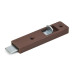 Засувка-шпінгалет коричнева з відп. GIFF