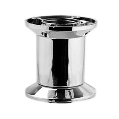 Ножка DG 595 Фавори - 7*8 см Хром Т - до 75 кг
