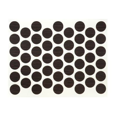 Конфірмат заглушка самоклейка WEISS дуб венге 7104