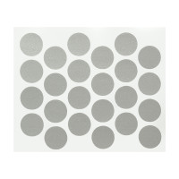 Заглушка минификса самоклейка WEISS металлик 5067