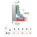 Петля Внутренняя 110° с лапкой H=2 LinkenSystem