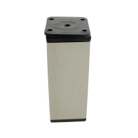Ножка алюмин. квадрат 40х40 H=100, inox
