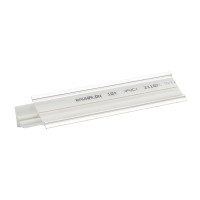 Бортик LuxeForm 104 Прозрачный Rauwalon L=5 м.п