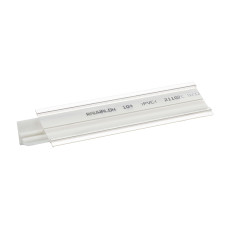 Бортик LuxeForm 104 Прозрачный Rauwalon L=5 м.п