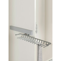 Starax Вешалка для галстуков 120х460х85, хром, левая