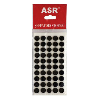 Амортизатор двери D= 10 мм мягкий ЧЕРНЫЙ Asr (Турция)