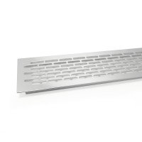 Решетка вентиляционная L=480 (80), хром