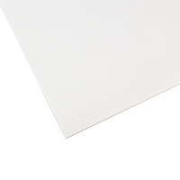 Коврик антискользящий W=480мм, 1.2mm "круг" белый Italiana Ferramenta