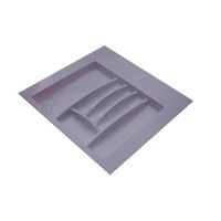 Пенал для посуды серый 600 (553х498х46) Hafele