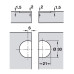 Петля Барная 270° Hafele