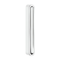 Крючок белый, пласти+металл 160х21, Hafele