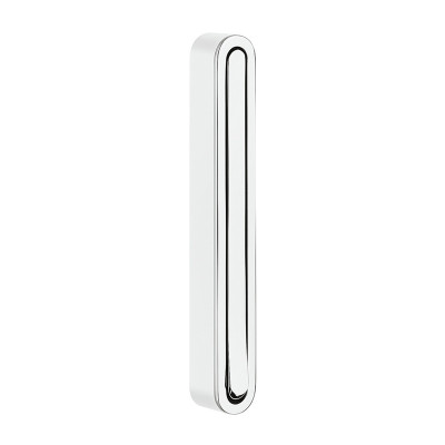 Крючок белый, пласти+металл 160х21, Hafele