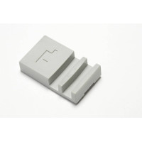 Hafele SLIDO Design 4 IF Шина низ, пластик серый