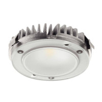 Светильник LED 2025 кругл. 12V / 3,8W алюм., холод. белый, Hafele