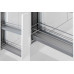 Hafele Карго Classic 150мм, 2-уровневая 90° c доводчиком сталь цвет серебряный