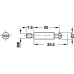 RONDOFIX Болт стяжки M6 B=33,5мм., Hafele