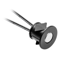 Выключатель с регул. яркости, черный, d=18мм, 12V-24 W (Китай)
