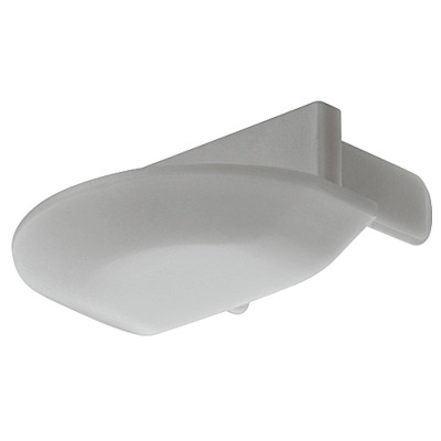 Профиль LED комплект заглушек, серебро к 833.72.844/845, Hafele