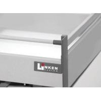 Крепления внутреннего фасада для LS BOX LITE c низким рейлингом H=135 мм