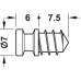 Винт D=5мм для полкодержателя 27590+27591, Hafele