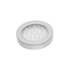 Светильник LED VASCO хол. белый, 12V, 1,7W 24SMD 3528, алюминий, накладной/врезной (Китай)