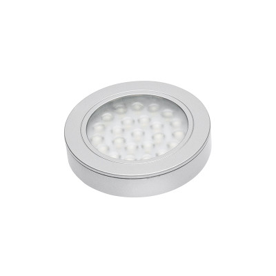 Светильник LED VASCO хол. белый, 12V, 1,7W 24SMD 3528, алюминий, накладной/врезной (Китай)