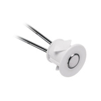 Выключатель с регул. яркости, белый, d=18мм, 12V-24 W (Китай)