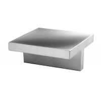 Ручка кнопка GTV UZ-60-032 шлифованная сталь
