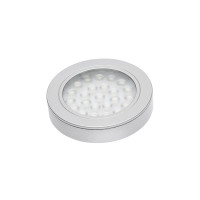 Светильник LED VASCO тепл. белый, 12V, 1,7W 24SMD 3528, алюминий, накладной/врезной (Китай)