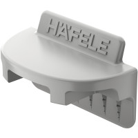 Фиксатор задней стенки пластмасса, цвет серый Hafele