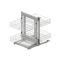 Магический угол Maxima Classic Corner comfort пр.1000, хром (445x540x750)