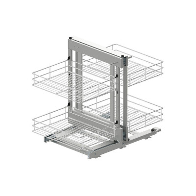 Магический угол Maxima Classic Corner comfort пр.1000, хром (445x540x750)