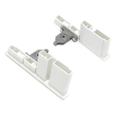 Крепления внутреннего фасада белые (H=124) для ERGO BOX H=88 Linken System