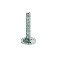 Ножка металлическая H=70mm, опора-винт Hafele