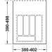 Пенал для посуды антрацит 400-450 (402х498х50) Hafele
