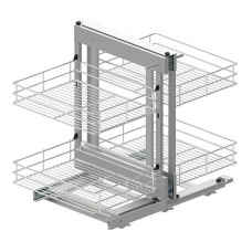 Магічний кут Maxima Classic Corner comfort пр.1200, хром (520x510x950)