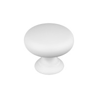Gamet Ручка кнопка GN13-R240 Soft Touch белый