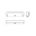 Gamet Ручка скоба UU52-0128-R213 Soft Touch графіт