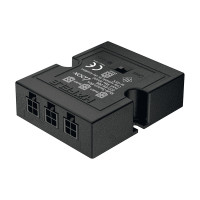 Разветвитель для выключат. 12V 24V 350 mA, 1 драйвер - 3 выключателя, универсальный, черный, Hafele
