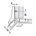 Hafele Петля METALLAMAT SM 45° под шуруп 48/6