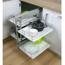 Магический угол Maxima Evo II Corner comfort 1000 пр., хром+бел (445х540x750)