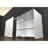 Hafele MOTION-V VS1 Комплект , серый, ширина 820-900мм, вес двери 12кг